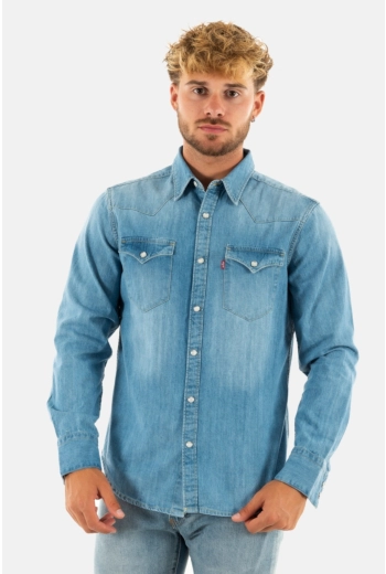 Chemise jean levi's clearance homme