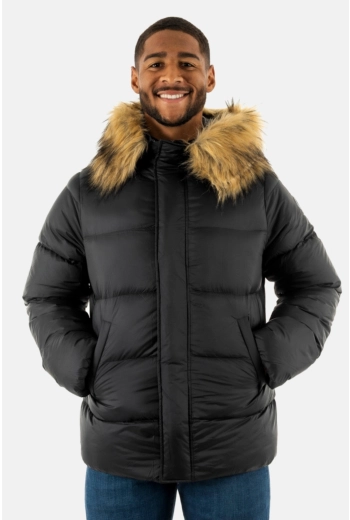 Doudoune jean best sale