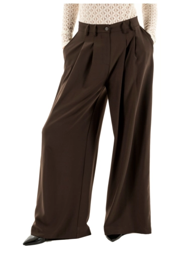 Pantalons Please - Modèle P0IH 3409 En Couleur Wine Berry
