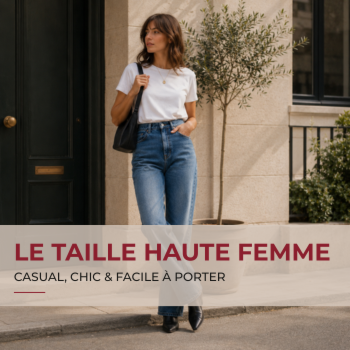 image Jean taille haute : comment le porter au quotidien ?