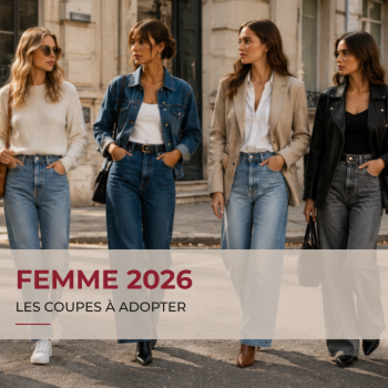 image Tendances jeans femme 2026 : les coupes à adopter cette saison