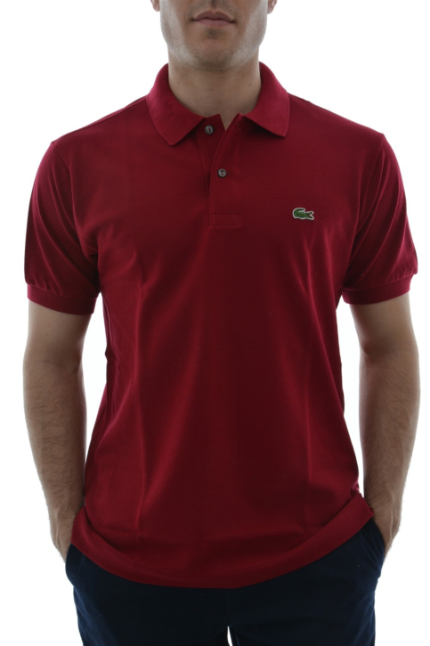 Polos lacoste l1212 476 bordeaux main product photo