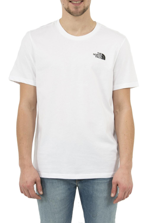 Tee shirt the north face 2tx5 simple dome fn4 white main product photo