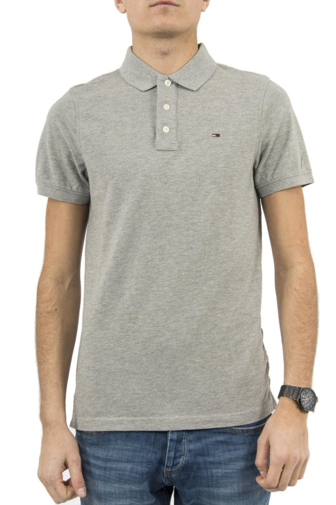 polos tommy jeans dm0dm04266 gris main product photo