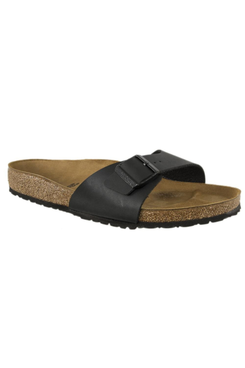 Sandales - nu-pieds birkenstock madrid regular noir main product photo
