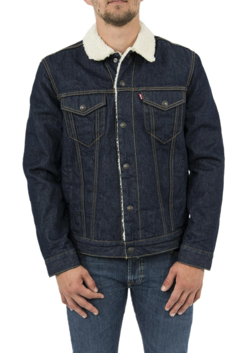 Blousons et vestes levi's® type 3 sherpa trucker 840 main product photo