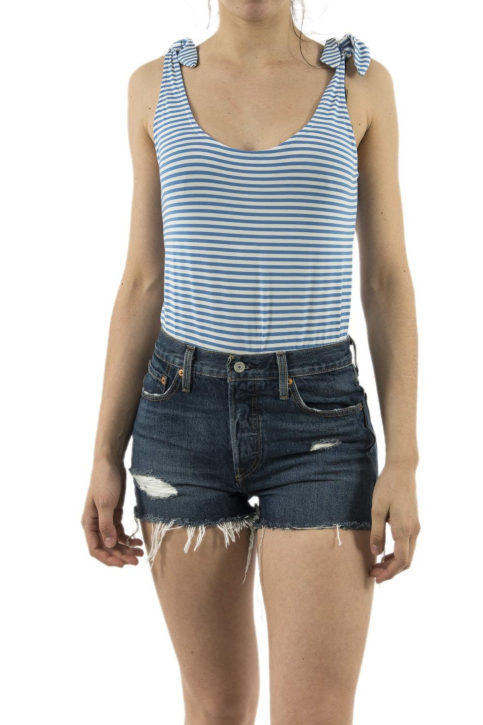 débardeurs Veromoda 10214456 ava bleu main product photo