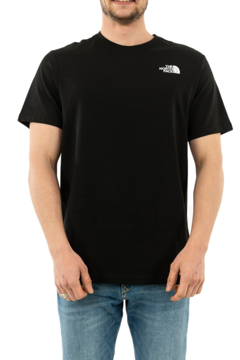 Tee shirt the north face 2tx2 red box jk3  black main product photo