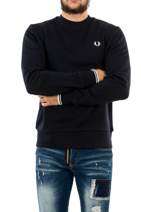 Sweat fred perry m7535 248 navy main product photo