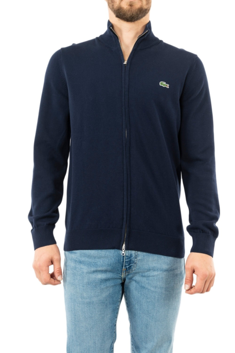 Gilets cardigans lacoste ah1957 166 marine main product photo