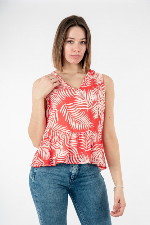 débardeurs molly bracken la436be21 jungle red orange main product photo