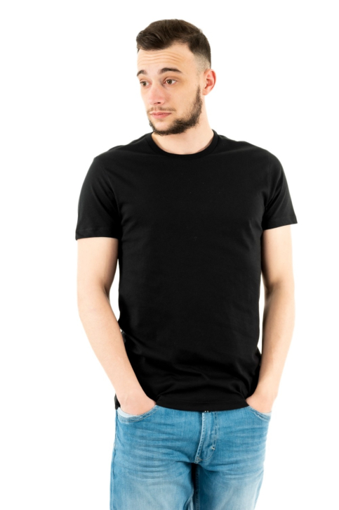 Tee shirt levi's® slim 2pk crewneck 1 black main product photo