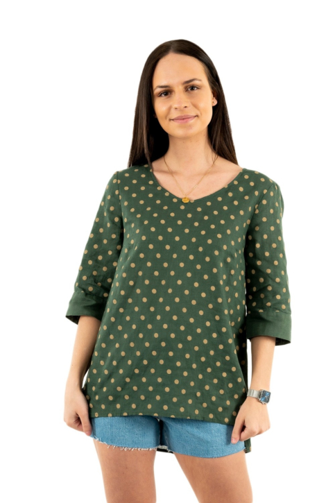 tee shirt manches longues le boudoir d'edouard be970 sous bois main product photo