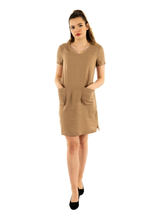 robe le boudoir d'edouard be958 tabac main product photo