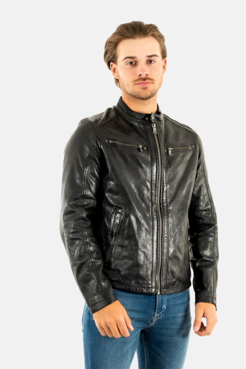 Blousons cuir daytona 101843 black main product photo
