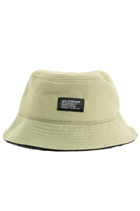 casquettes levi's® lined bucket hat eu7 452 olive main product photo