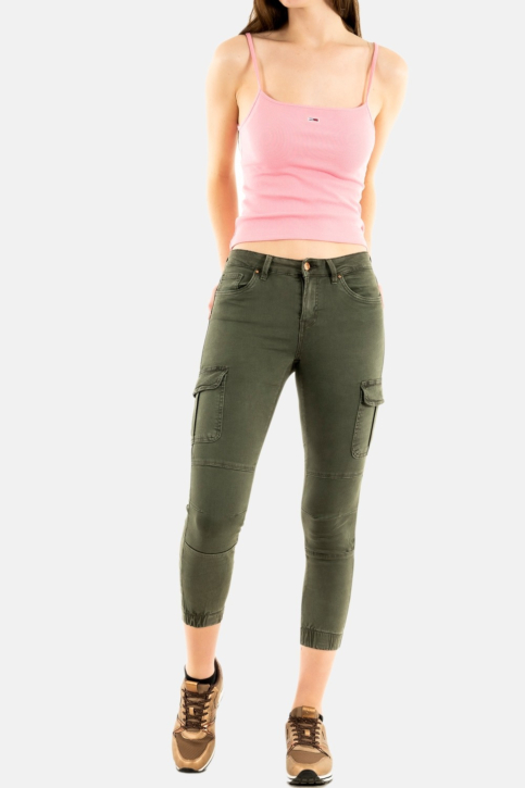 Pantalons only missouri reg ank life oil green main product photo