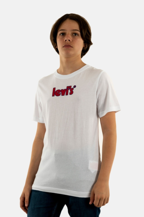 tee shirts manches courtes levi's® short sleeve graphic 01 white main product photo