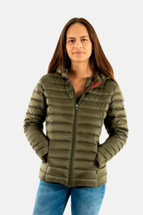 Doudounes jott doudoune cloe ml capuche 255 army main product photo
