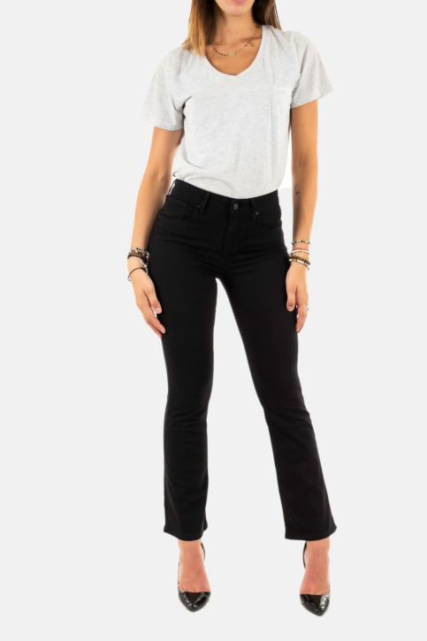Jeans levi's® 725 high rise bootcut night is black main product photo