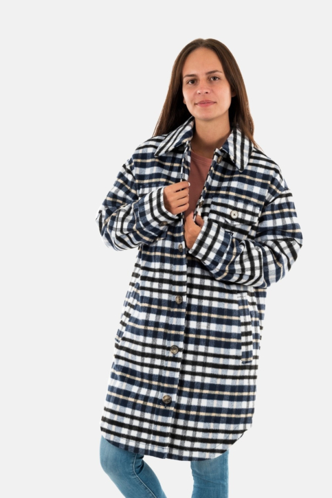 blousons et vestes tommy jeans dw0dw14554 ybr white / multi main product photo