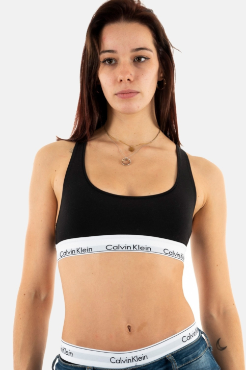 Brassieres calvin klein jeans bralette 001 black main product photo