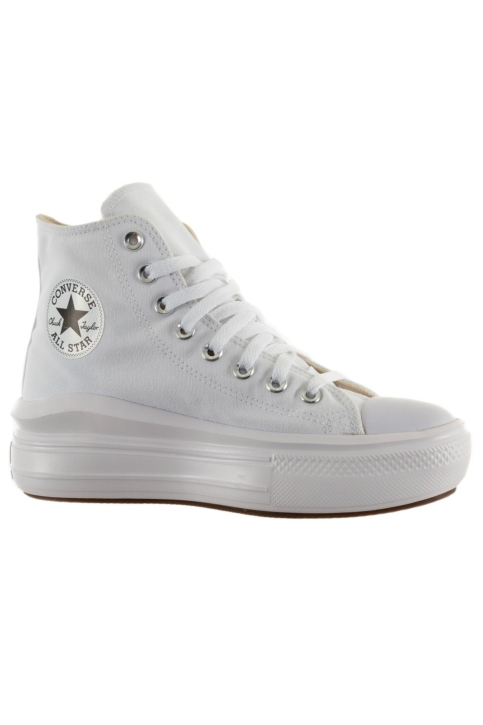 Baskets montantes converse chucktaylor all star move white main product photo