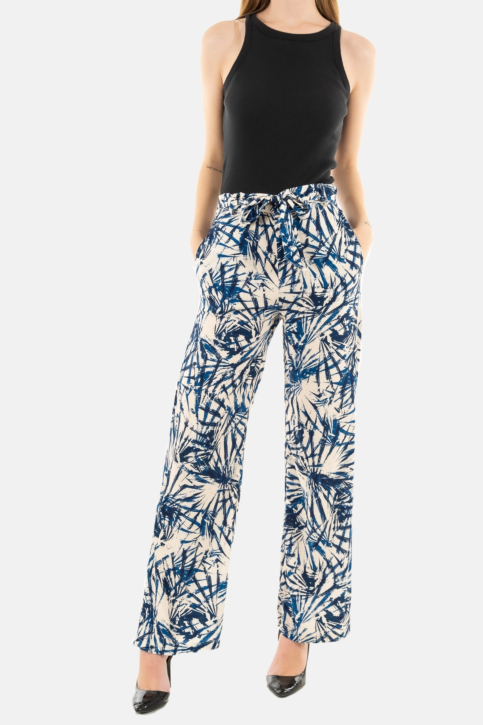 pantalons lauren vidal pe2098 blue main product photo