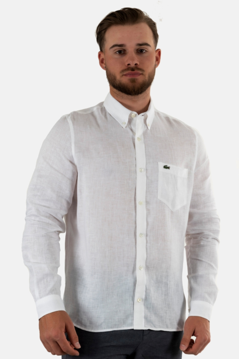 Chemise lacoste ch5692 001 blanc main product photo
