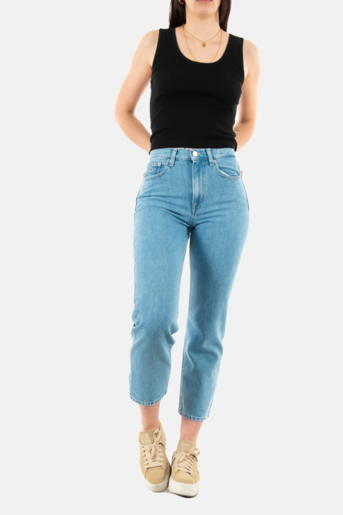 jeans tommy jeans dw0dw15495 1ab denim light main product photo