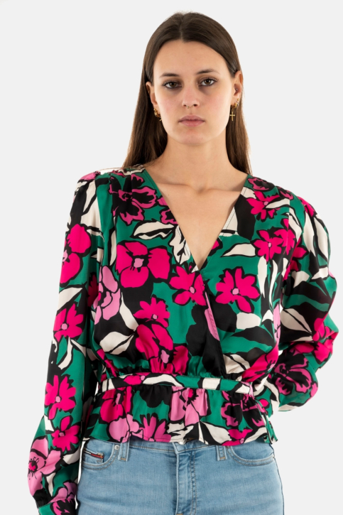 tee shirt manches longues morgan 231-onmi.f multico main product photo