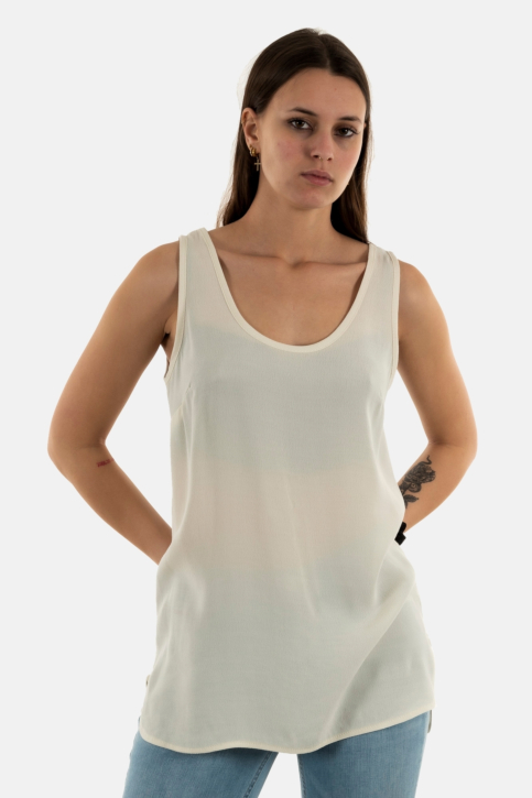 débardeurs lauren vidal de2064 ecru main product photo