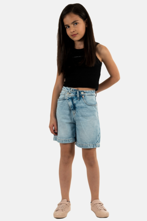 Short bermuda Le Temps Des Cerises casa 3001 blue main product photo