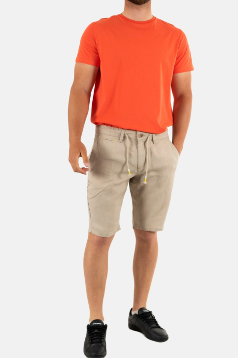 Shorts bermudas Benson & Cherry bron beige main product photo