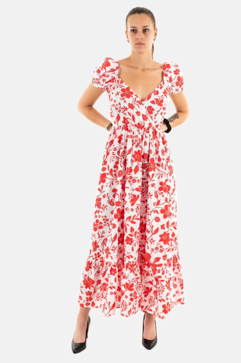 robe goa pepite p046 red main product photo