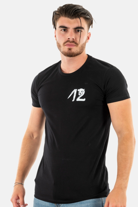 Tee shirt ajm12 tee shirt noir main product photo