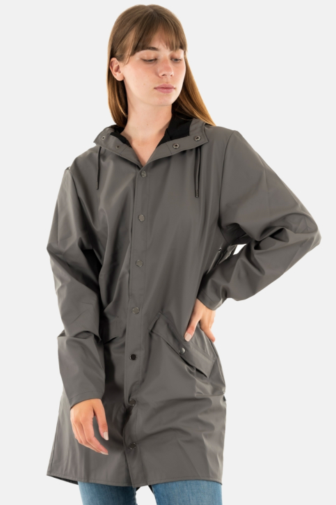 Blousons et vestes rains long jacket 13 grey main product photo