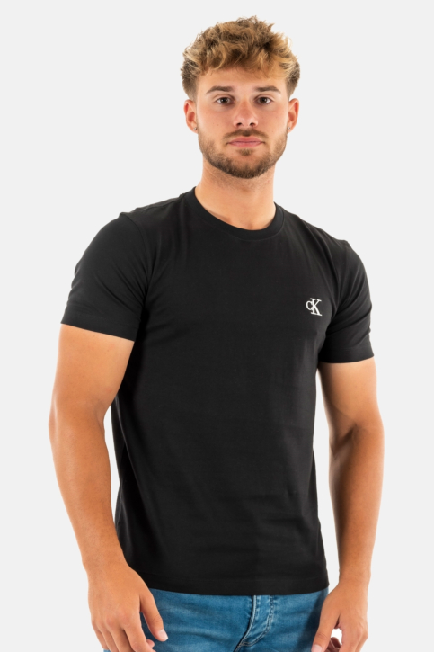 Tee shirt calvin klein jeans essential slim bae black main product photo