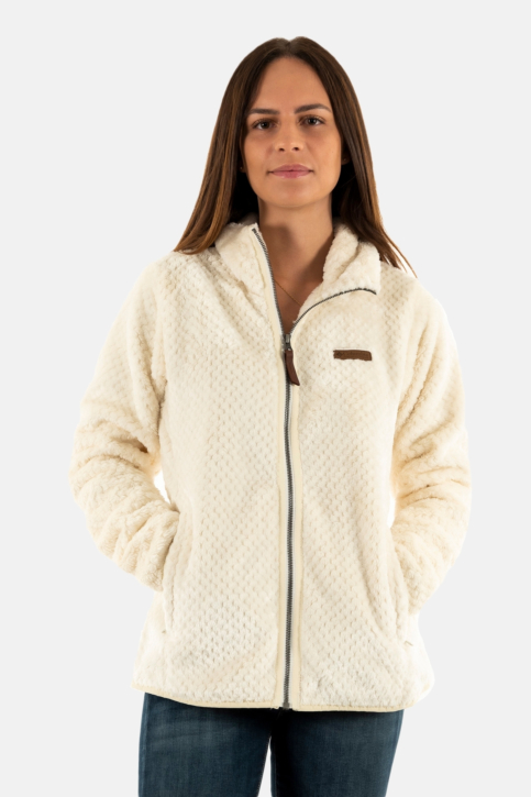 Gilets cardigans columbia fire side™ ii sherpa fz 191 chalk main product photo