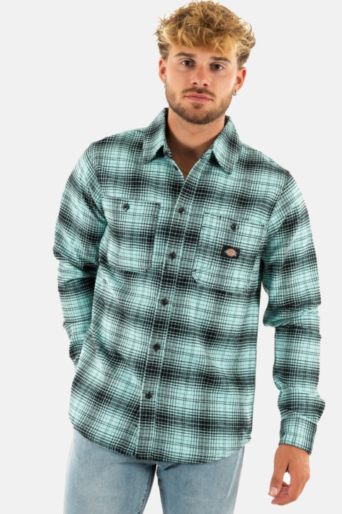 Chemise dickies evansville g031 turquoise main product photo