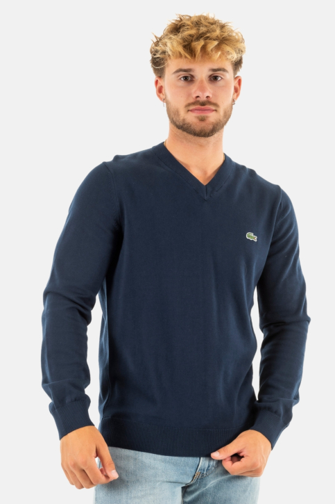 Pull hiver lacoste ah1951 166 marine main product photo