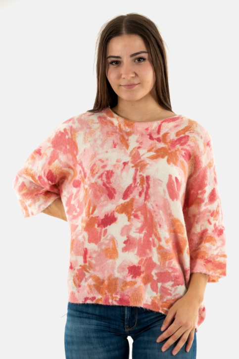 pull hiver grace & mila laetitia_22121 rose main product photo