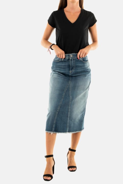 Jupe please g0id 1670 blu denim main product photo
