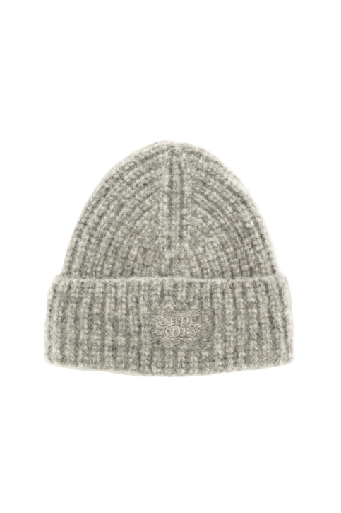 bonnets superdry rib knit 07q grey marl main product photo
