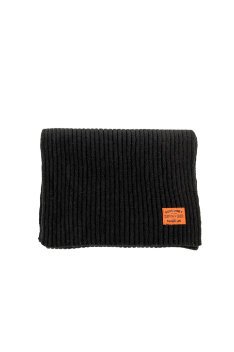 echarpe superdry workwear 02a black main product photo