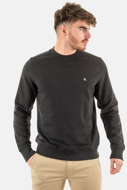 Sweat calvin klein jeans embro badge beh ck black main product photo