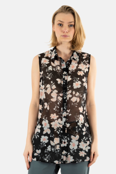 Chemisier manches courtes guess jeans sl clouis p9wm haru blossom small b main product photo