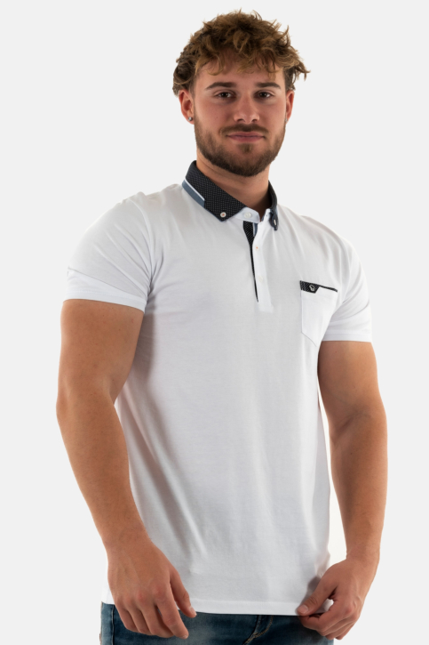 Polos Benson & Cherry gabana blanc main product photo