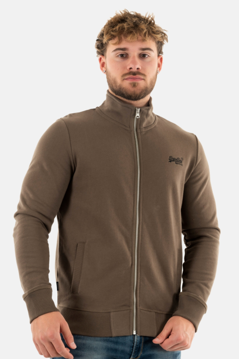 Sweat superdry essential logo zsl deep olive main product photo