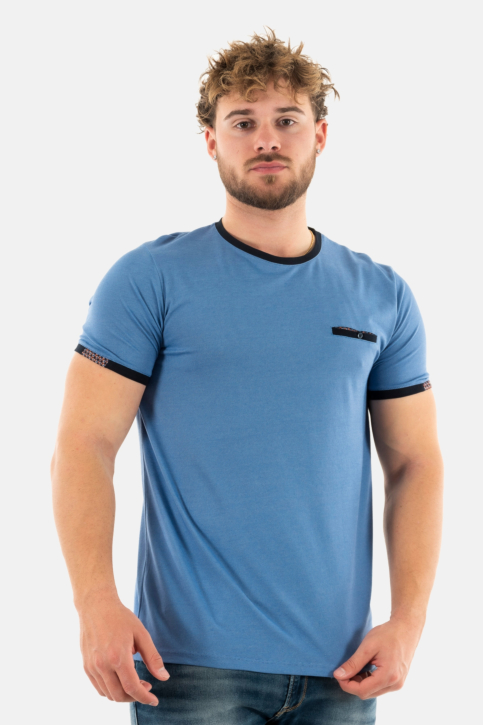 Tee shirt Benson & Cherry tenenan bleu main product photo